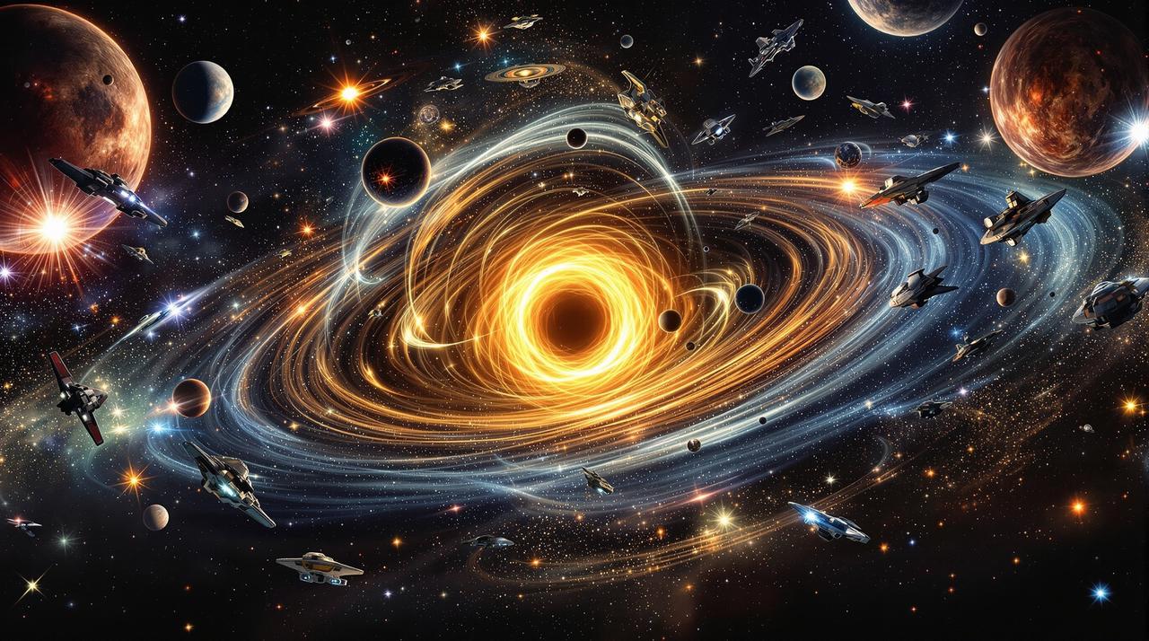 荷花影视 - 星际科幻季：穿越时空的旅程